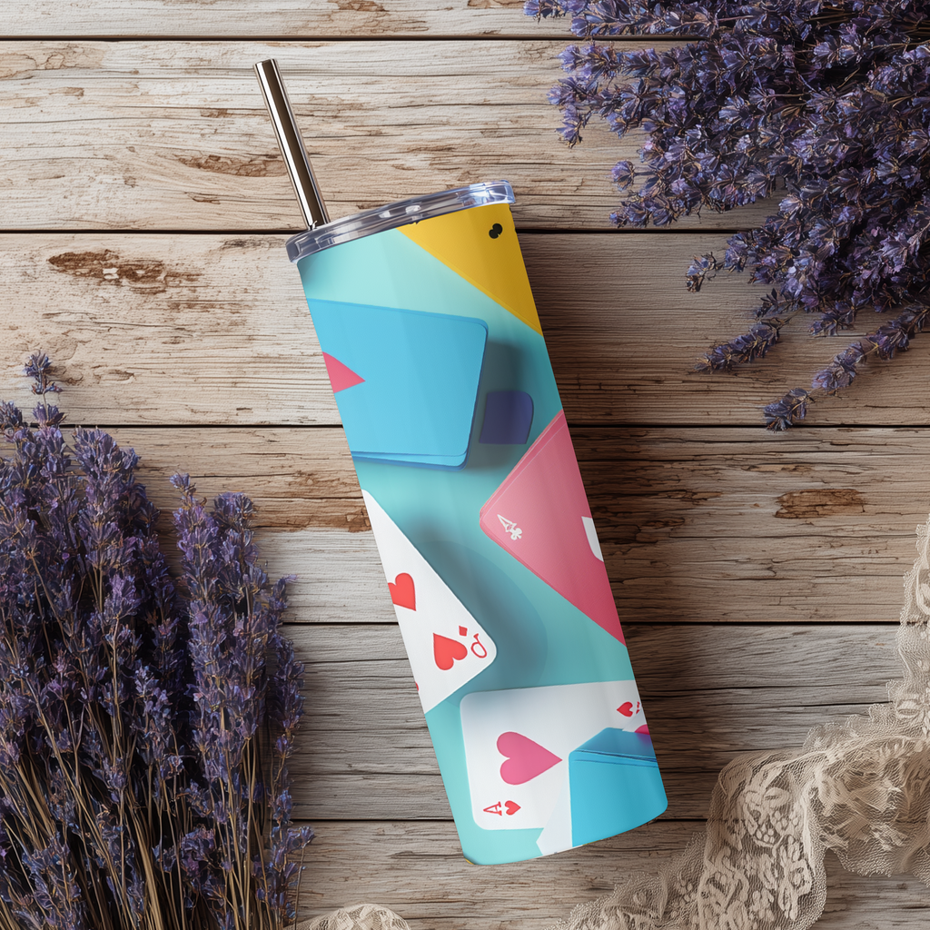 Playing Cards / Casino Tumbler