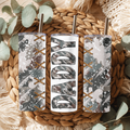 Daddy Distressed Camouflage 20oz Stainless Steel Insulated Tumbler