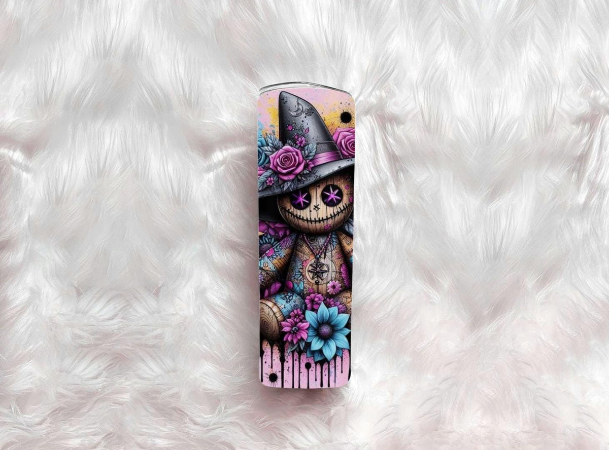 Halloween Doll 20oz Skinny Tumbler