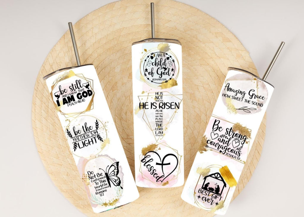 Faith 20oz Skinny Tumbler
