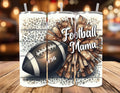 Personalized Football Mom Gift Bundle | Custom Jersey Tumbler, Coasters, Decal Set
