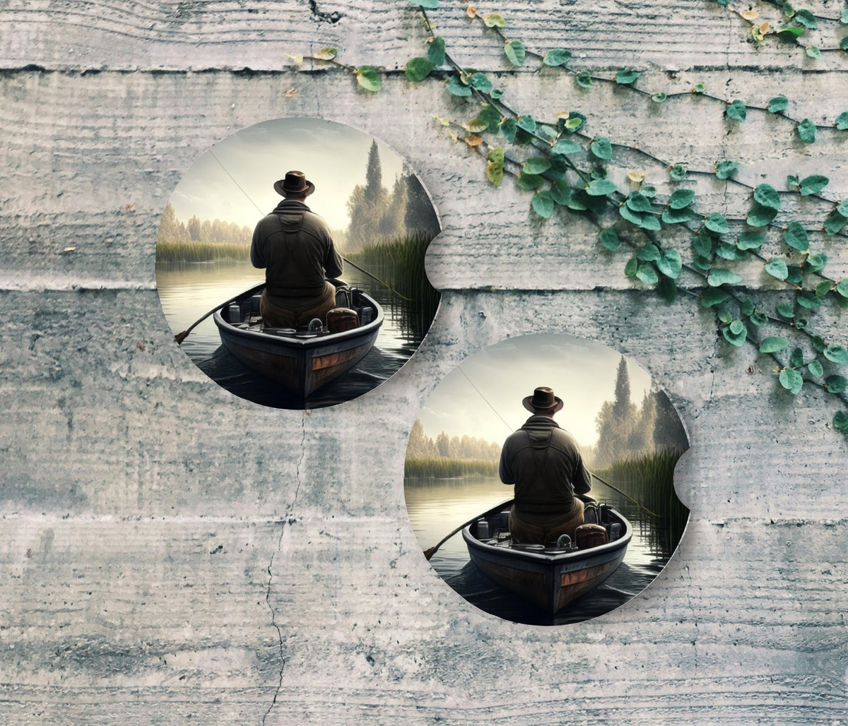 Fishing Car Coaster