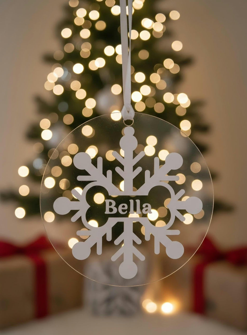 Personalized Dog Christmas Ornament with Name