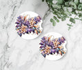 Pearl Purple Car Coaster