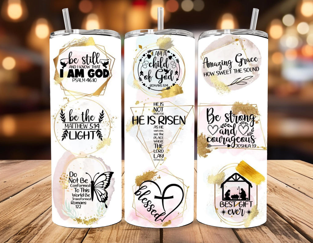 Faith 20oz Skinny Tumbler
