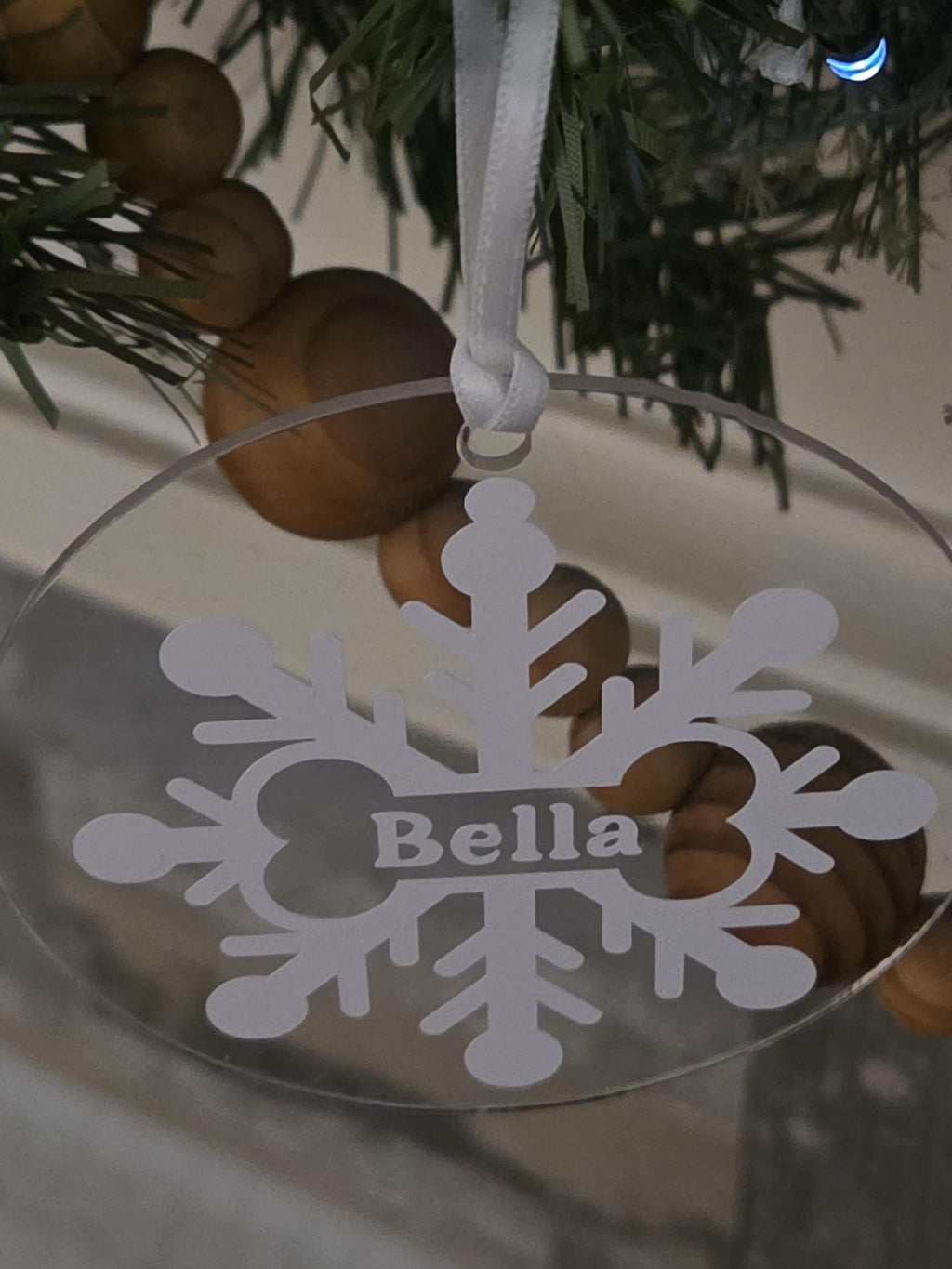 Personalized Dog Christmas Ornament with Name