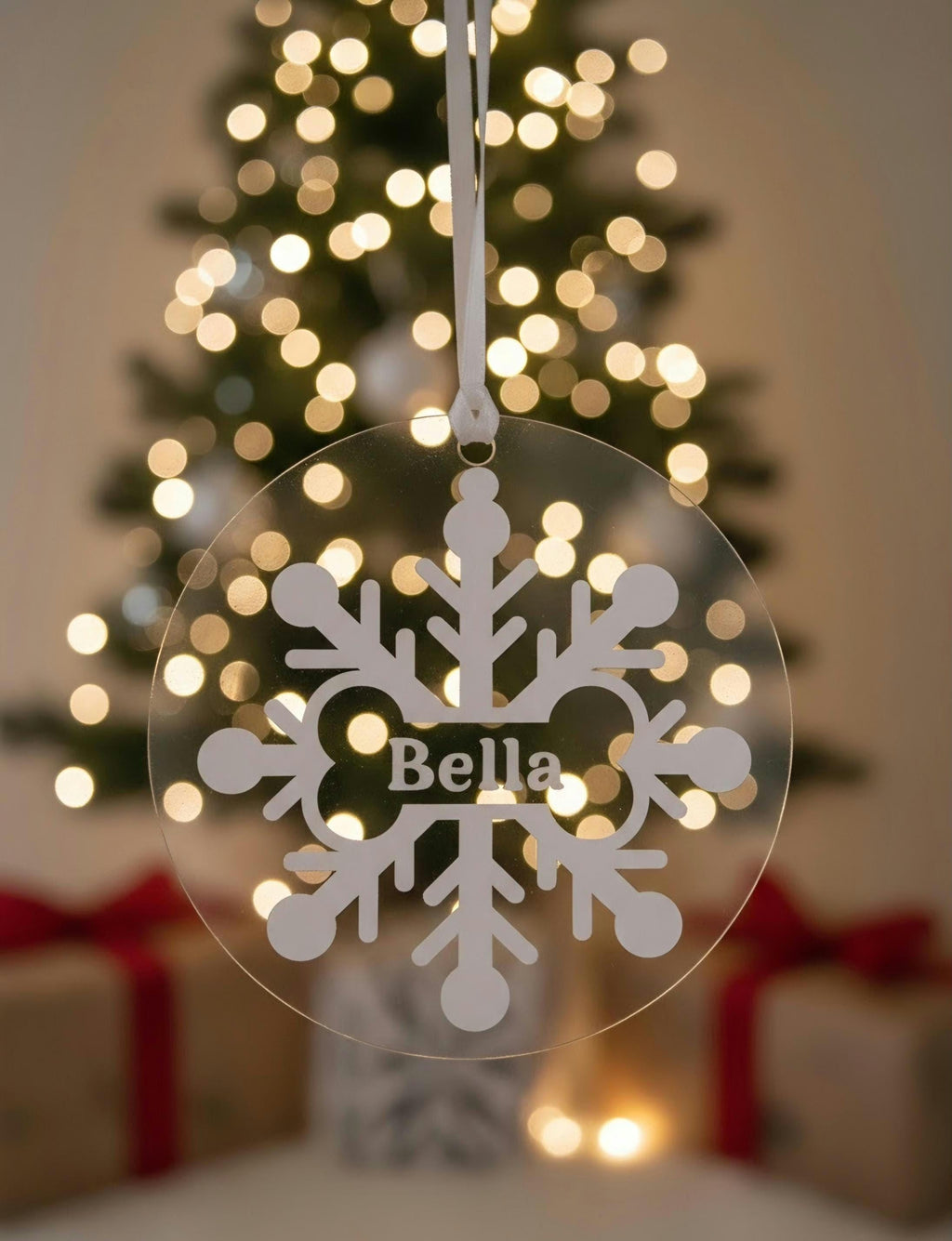 Personalized Dog Christmas Ornament with Name