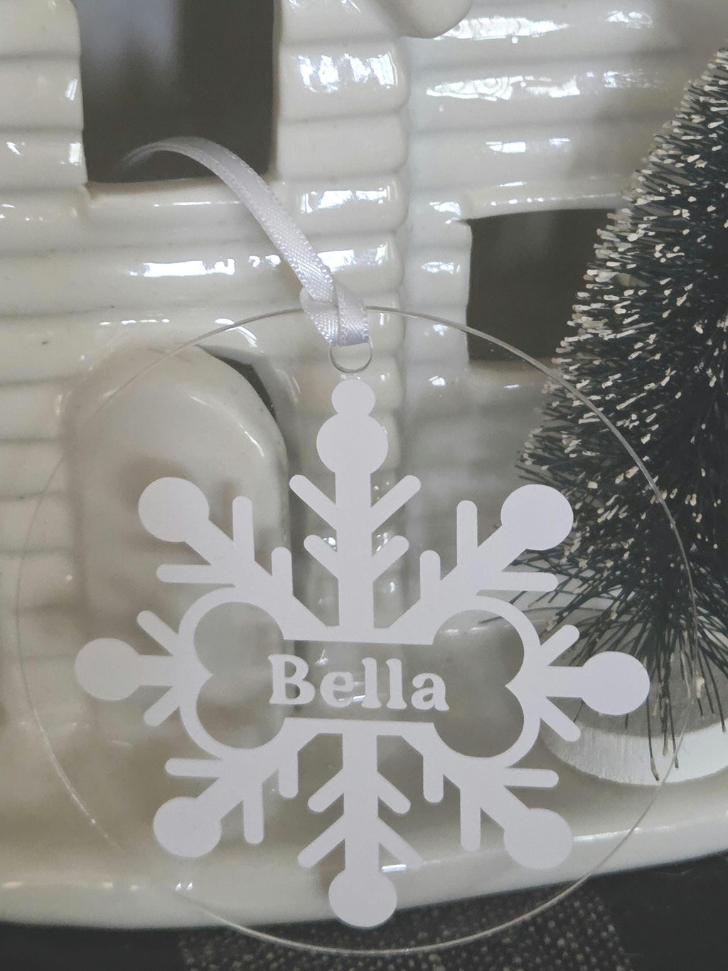 Personalized Dog Christmas Ornament with Name