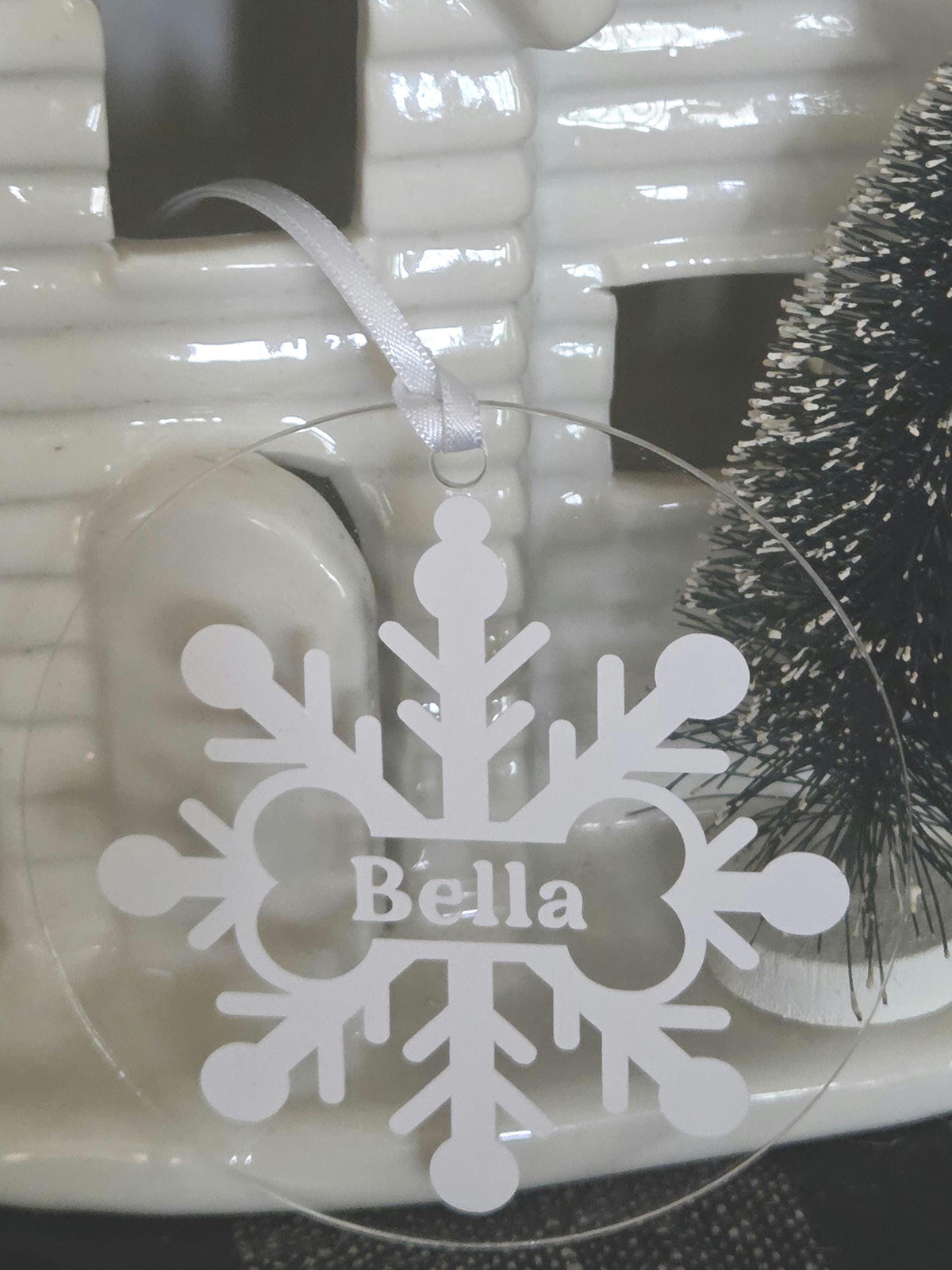 Personalized Dog Christmas Ornament with Name