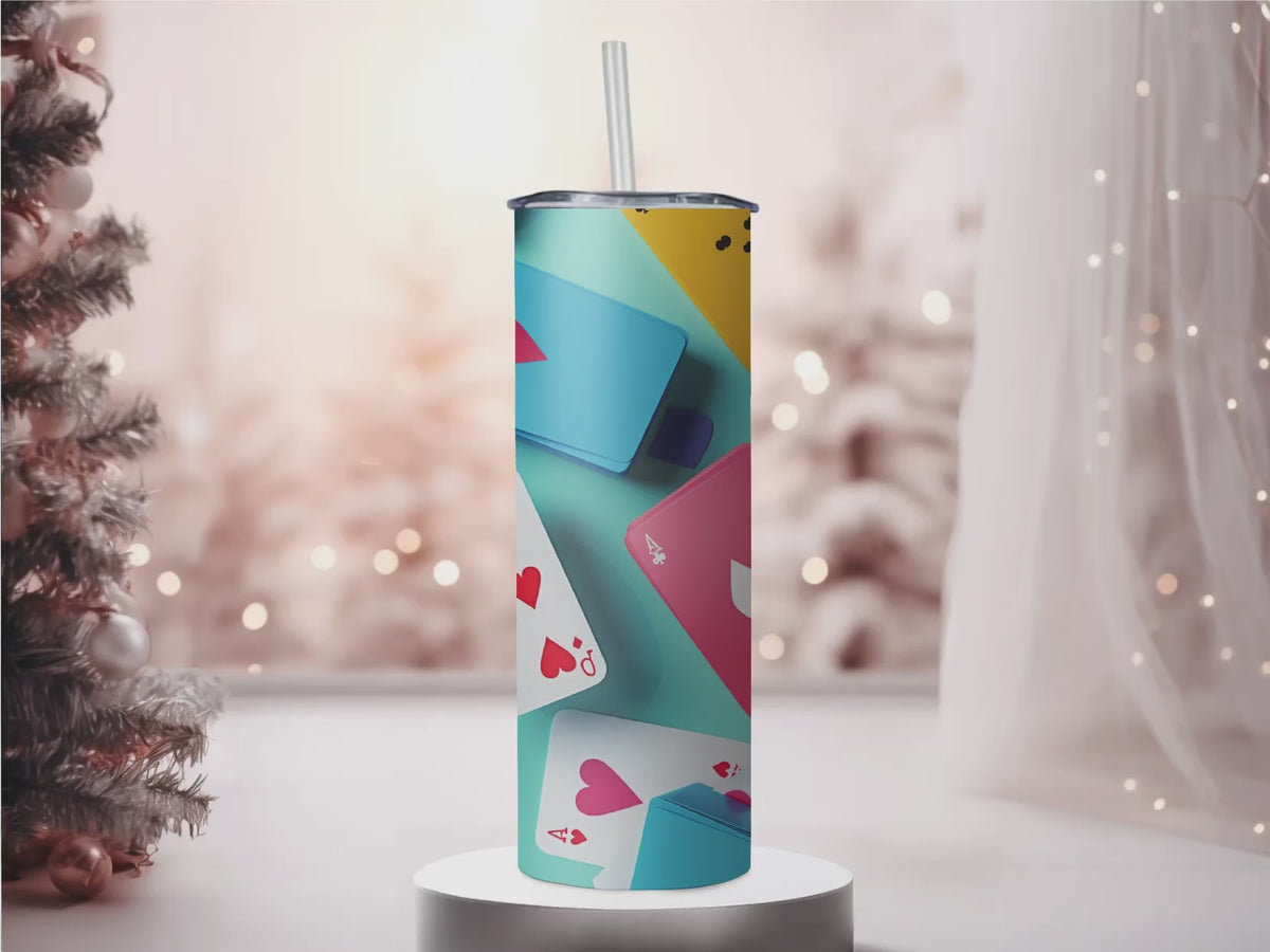 Playing Cards / Casino Tumbler