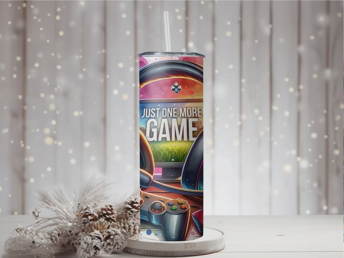 Gamer 20oz Skinny Tumbler